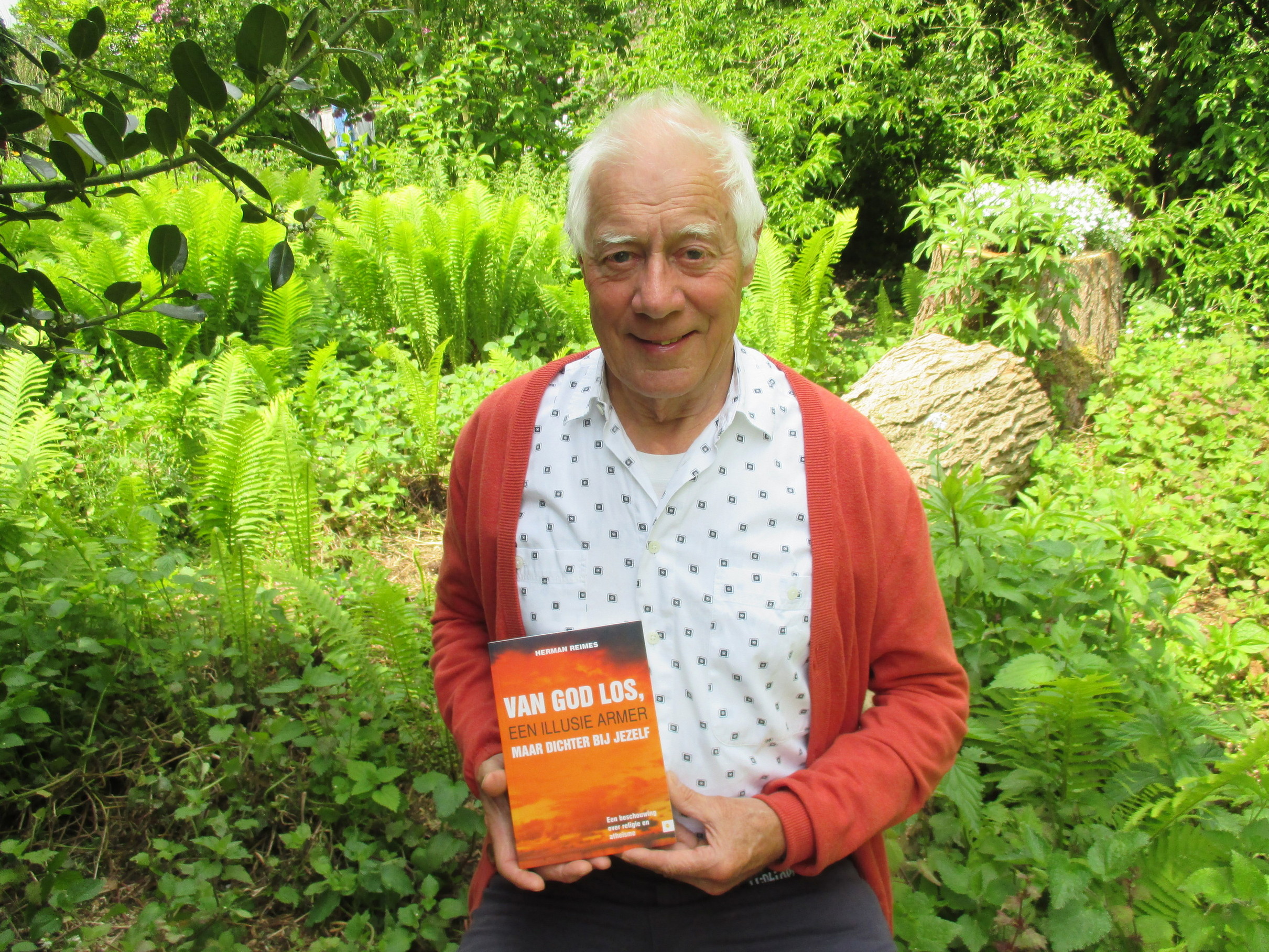 Herman Reimes portret werkend